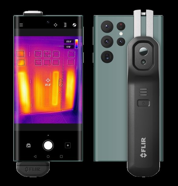Teledyne FLIR dévoile la double caméra thermique-visible FLIR ONE Edge pour appareils mobiles